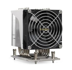 Exegate EX293437RUS Кулер ExeGate ESNK-P0064AP4.PWM.4U.SP3.Cu  (Al+Cu,  4U,  6 тепл. трубок,  LGA SP3,  TDP 280W,  PWM,  1900-3800RPM,  2 ball bearing,  4pin,  44db,  730г,  на винтах,  с термопастой,  Retail box)