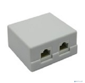 5bites Розетка LY-SB02-A внешняя RJ-45 5e кат.,  2порт.