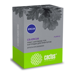 Картридж ленточный Cactus CS-ERC28 фиолетовый для Epson ERC28 / M2000