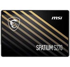 SSD жесткий диск SATA2.5" 480GB SPATIUM S270 480GB MSI