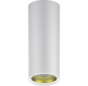 Светильник Gauss Overhead HD012 потолоч. 12Вт 3000K цв.св.:белый теплый белый / золотистый