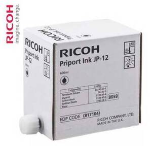 Краска Ricoh JP1210 / 1250 / 3000 / Nashuatec CP308 / b / 4   (фл, 600 мл)   (JP-12 / 817104)