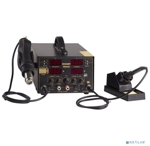 Rexant 12-0729 Паяльная станция  (паяльник + термофен + источник питания)  3 в 1 100-480°С  (R5000)