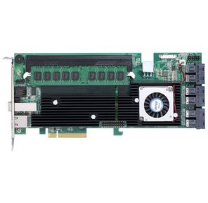 Контроллер RAID Areca ARC-1883ix-24 PCIe 3.0 x8 LP,  SAS / SATA 12G,  RAID 0, 1, 5, 6, 10, 50, 60,  24port  (6*int SFF8643 + 1*ext SFF8644),  Cache 2GB  (up to 8GB),  RTL {5}