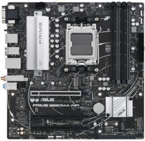 Asus PRIME B650M-A WIFI II SocketAM5 AMD B650 4xDDR5 mATX AC`97 8ch (7.1) 2.5Gg RAID+VGA+HDMI+DP