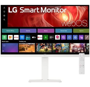 Монитор LG 31.5" 32U850SA-W белый IPS LED 5ms 16:9 HDMI M / M Cam матовая HAS Piv 1000:1 400cd 178гр / 178гр 3840x2160 60Hz 4K USB 7.7кг