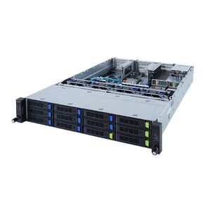 Платформа системного блока Gigabyte R282-3CA 2U,  2x LGA4189,  32x DIMM DDR4,  12x 3.5" SAS / SATA  (8x NVME Gen 4),  2x 2.5" SATA / SAS in re side,  6x PCIE Gen 4 x16,  1x OCP 3.0 x16,  1x OCP 2.0 x8,  AST2600,  2x 1300W,  батарейка CR2032 не установлена