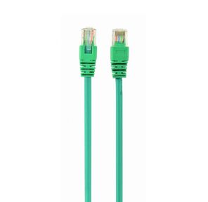 Патч-корд UTP Cablexpert PP12-0.5M / G кат.5e,  0.5м,  литой,  многожильный  (зелёный)
