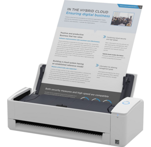 Fujitsu scanner ScanSnap iX1300  (Настольный сканер,  30 стр / мин,  60 изобр / мин,  А4,  двустороннее устройство АПД,  Wi-Fi,  USB 3.2,  светодиодная подсветка)