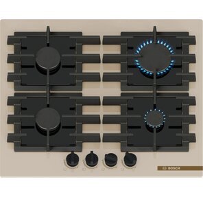 Газовая варочная поверхность Bosch PPP6B1J40R белый