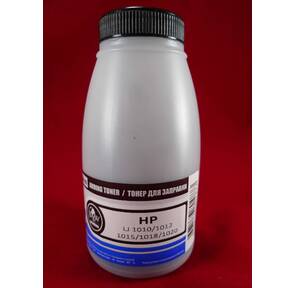 Тонер HP LJ 1010 / 1012 / 1015 / 1018 / 1020  (фл, 110г) B&W Premium фас России