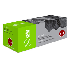 Картридж лазерный Cactus CS-MS510 50F0UA0 / 50F5U00 / 50F5U0E черный  (20000стр.) для Lexmark MS510 / 610