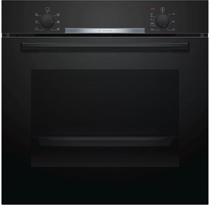 Духовой шкаф Электрический Bosch HBA530BB0S черный / серебристый
