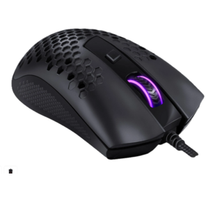 Redragon Проводная игровая мышь Storm Basic 12400 DPI,  черная,  легкая [71122]