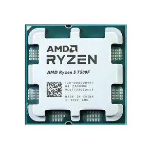 AMD Ryzen 5 7500F  (100-000000597) Base 3, 70GHz,  Turbo 5, 00GHz,  without graphics,  L3 32Mb,  TDP 65W,  AM5 OEM