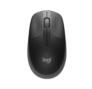 Мышь беспроводная Lgitech M190 Charcoal |910-005905| черная,  оптическая,  1000dpi,  2.4GHz,  USB-ресивер  (091825)