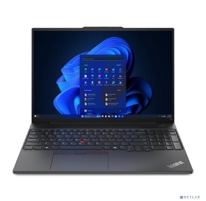 Ноутбук Lenovo ThinkPad E16 G2 Ryzen 7 7735U 16Gb SSD512Gb AMD Radeon Graphics 680M 16" IPS WUXGA  (1920x1200) без ОС black WiFi BT Cam  (21M6S1F000)