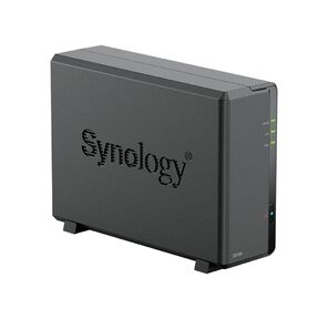 Synology DS124 QC 1.7GhzCPU / 1Gb / upto 1HDDs / SATA (3, 5'', 2.5") / 2xUSB3.2 / 1GigEth / iSCSI / 2xIPcam (upto 12) / 1xPS / 1YW