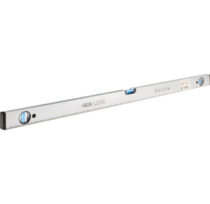 Уровень RGK U3150 пузырьковый 3глаз. магнит. серебристый / черный  (752114)