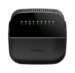 D-Link DSL-2640U / R1A Беспроводной маршрутизатор N150 ADSL2+,  4x100Base-TX LAN,  1xDSL,  Annex A