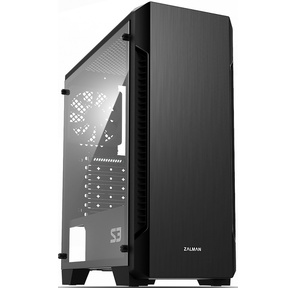 Корпус Zalman S3 черный без БП ATX 2x120mm 2xUSB2.0 1xUSB3.0 audio bott PSU