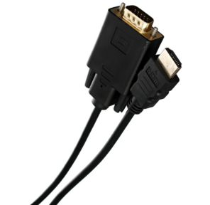 VCOM CG596-1.8M Кабель-переходник HDMI --> VGA_M / M 1, 8м