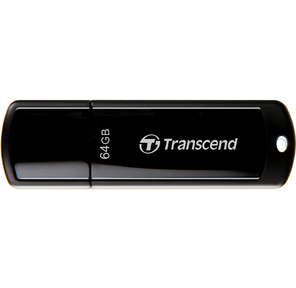 Флеш Диск Transcend 64Gb 700 черный LED-индикатор активности