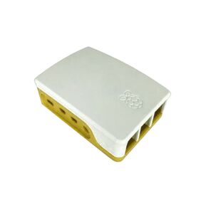 Корпус ACD  White+Yellow ABS Case for Raspberry 4B