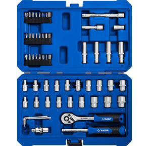 Универсальный набор инструмента 57 предм. Серия Профессионал. ЗУБР А-57