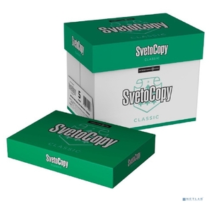 Бумага офисная SVETOCOPY 96% А4 80г / м 500л  (отпускается коробками по 5 пачек в коробке)