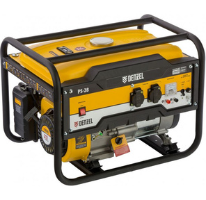 Генератор бензиновый PS-28,  2, 8 кВт,  230В,  15л,  ручной стартер /  /  Denzel