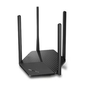 Mercusys MR1500X V2.20 Двухдиапазонный роутер Wi-Fi 6 AX1500,  до 300 Мбит / с на 2, 4 ГГц + до 1201 Мбит / с на 5 ГГц,  LAN 3x1Гбит / с,  WAN 1x1Гбит / с,  4 антенны