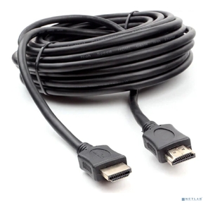 Кабель HDMI Cablexpert CC-HDMI4L-10M,  10м,  v2.0,  19M / 19M,  серия Light,  черный,  позол.разъемы,  экран,  пакет