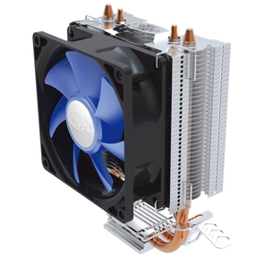 Кулер DEEPCOOL ICE EDGE Mini FS V2.0 S1150 / S1155 / S1156 / S775 / AM2 / AM2+ / AM3 / FM1 TDP 95W,  2 Heat-Pipe,  RET