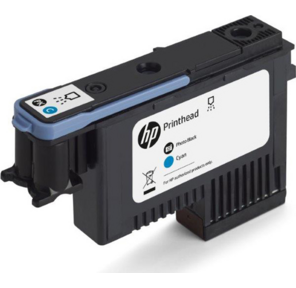 HP 744 HP DesignJet,  Печатающая головка,  Черная для фотопечати / Голубая