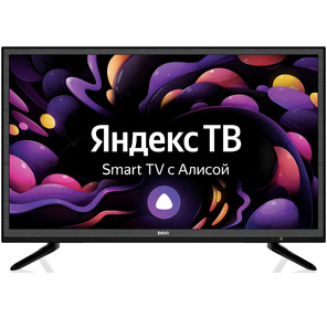 LED BBK 24" 24LEX-7289 / TS2C Яндекс.ТВ черный HD READY 50Hz DVB-T2 DVB-C DVB-S2 USB WiFi Smart TV  (RUS)