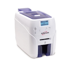 Pointman Nuvia N20,  односторонний,  лоток подачи на 100 карт+ручная подача  (CR-80),  приемный на 50 карт,  USB2.0  (High-Speed),  RS-232,  Built in 10 / 100 Ethernet,  ЖК дисплей