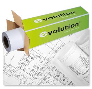Бумага EVOLUTION  Premium EXTRA Paper 80gr 0.610х50м  втулка 2"  /  50, 8мм   (ex.450L90504)