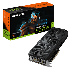 Видеокарта Gigabyte RTX5070Ti WINDFORCE SFF 16GB GDDR7 256bit 3xDP HDMI 3FAN RTL