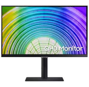 Samsung S24A600UCI 24" LCD IPS LED monitor,  2560x1440,  5 (GtG)ms,  250 cd / m2,  75Hz,  MEGA DCR  (static 1000:1),  178° / 178°,  HDMI,  DP,  USB Hub ; USB-C (65W),  HAS,  VESA 100x100 mm,  внутренний БП,  ES8.0, TCO,  black