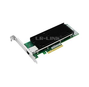Network Interfaced Card LR-LINK LREC9801BT,  10G Ethernet PCIe Server Card  (Single Port),  Intel X540,  1 x RJ45. Analogs: Silicom: PE210G1i40-T ,  Intel: X540-T1