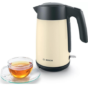 Чайник электрический Bosch TWK7L467 1.7л. 2400Вт бежевый  (корпус: нержавеющая сталь)
