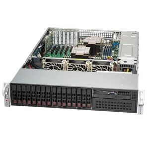 Серверная платформа /  Supermicro SERVER SYS-221P-C9R  (X13DEI,  CSE-213BTS-R1K23LPBP3-1)  (2U,  2x LGA-4677,  C741,  16 DIMM 4800MHz ECC DDR5 RDIMM,  4 PCIe 5.0 x16+1 PCIe 5.0 x8,  2x1GbE port (s), 16x 2.5" hot-swap drive bays  (8x SAS and 8x SATA ( 4x NVME opt)) 1 M.2,  1+1 1200W)