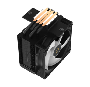 Кулер для процессора Ocypus Gamma A40 BK ARGB,  100mm ARGB FAN,  Top ARGB Panel,  4 HEAT PIPES,  4-PIN PWM,  600-2400 RPM,  29DBA,  HYDRO BEARING,  LGA115X / 1200 / 1700 / 18XX,  AM4 / AM5