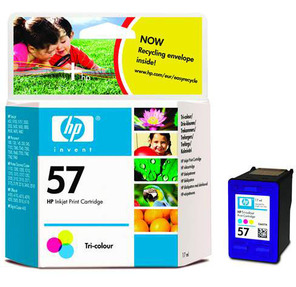 HP картридж 57 к DJ 450C / 5550 / 5100 / 5600 / 5850 / 9600, color  (17ml)