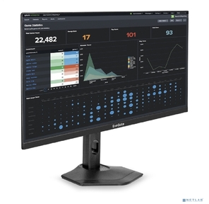 LCD ExeGate 27" EH2700TA SuperView {IPS 1920x1080 100hz 3-5ms 16:9 250cd 1300:1 178 / 178 D-Sub HDMI DisplayPort Speakers HAS Pivot VESA} [EX299036RUS]