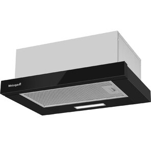 Вытяжка встраиваемая Weissgauff TEL 450 Glass черный управление: сенсорное  (1 мотор)