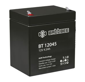 Аккумуляторная батарея Delta BT 12045 напряжение  12 / 4, 5В,  емкость 90х70х107Ач  (181х76х168mm)