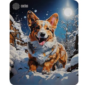 Коврик для мыши Cactus Corgi 300x250x3мм  (CS-MP-D13M)