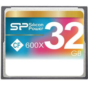 Silicon Power SP032GBCFC600V10 Compact Flash Card CF 32GB ,  600X